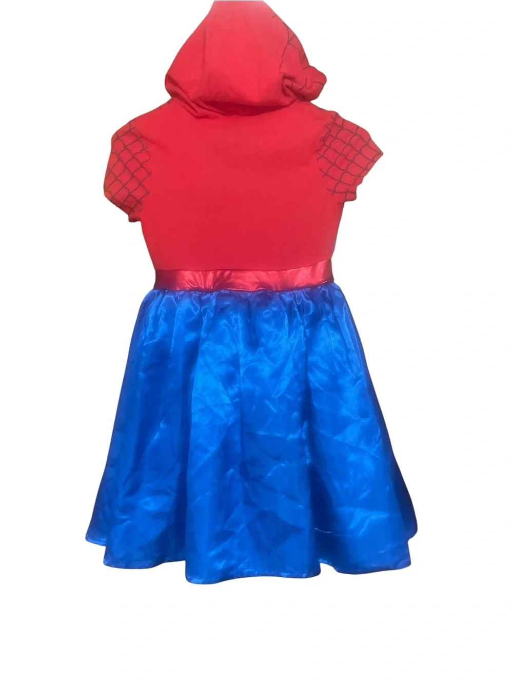 Marvel Red and Blue Spider-Hooded Superhero Dress